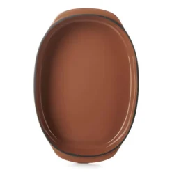 REVOL Plat Oblong Cannelle 34 x 25 cm Caractère Culinaire Clearance