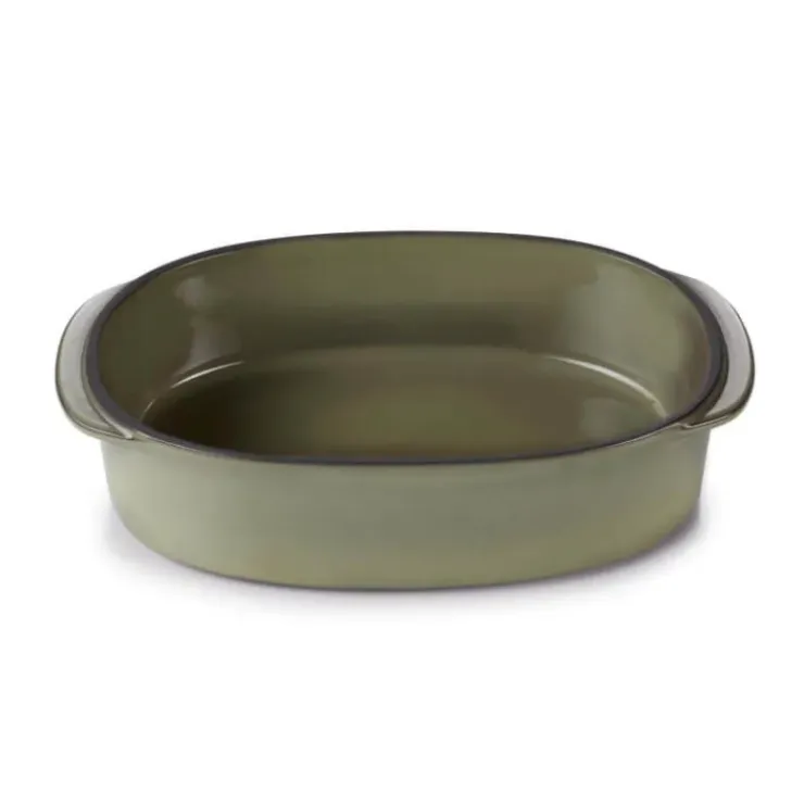 REVOL Plat Oblong Cardamome 16 x 11 cm Caractère Culinaire