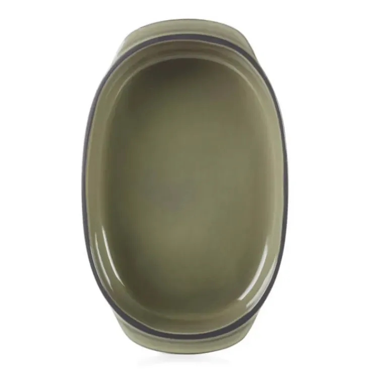REVOL Plat Oblong Cardamome 16 x 11 cm Caractère Culinaire