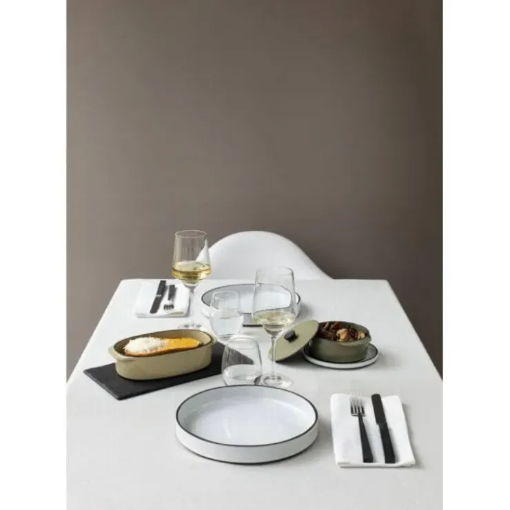 REVOL Plat Oblong Cardamome 19 x 13 cm Caractère Culinaire Outlet