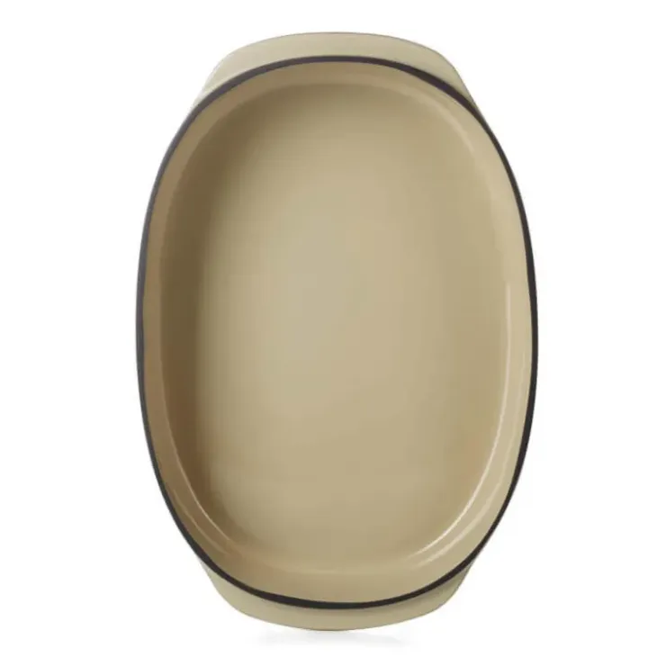 REVOL Plat Oblong Muscade 26 x 18,5 cm Caractère Culinaire Hot