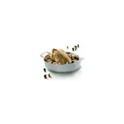 REVOL Plat Ovale Noir 18x12 cm Belle Cuisine Discount