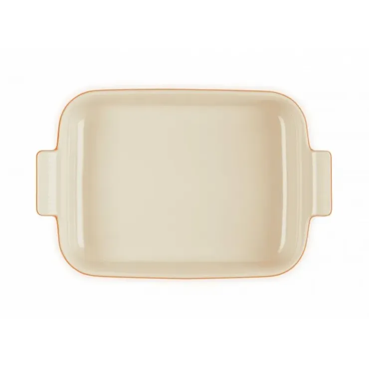 LE CREUSET Plat Rectangulaire Héritage en Céramique 32 cm Volcanique Tradition Online