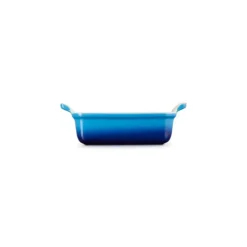 LE CREUSET Plat Rectangulaire Héritage en Céramique 26 cm Azur Tradition Clearance