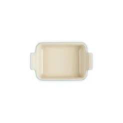LE CREUSET Plat Rectangulaire Héritage en Céramique 26 cm Azur Tradition Clearance