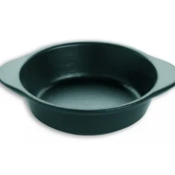 MATFER Plat Rond Creux Ø 15 cm Noir en Fonte émaillée Discount