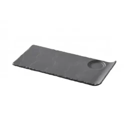 REVOL Plateau Gourmand 1 encoche Ardoise 29 x 13 cm Basalt Sale