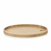 REVOL Plateau pour Assiette Ovale Bambou 36,5 x 25 cm Basalt New