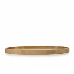 REVOL Plateau pour Assiette Ovale Bambou 36,5 x 25 cm Basalt New