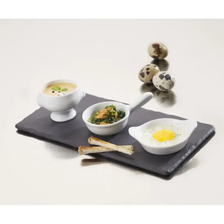 REVOL Plateau Rectangulaire Ardoise 25 x 12 cm Basalt Best