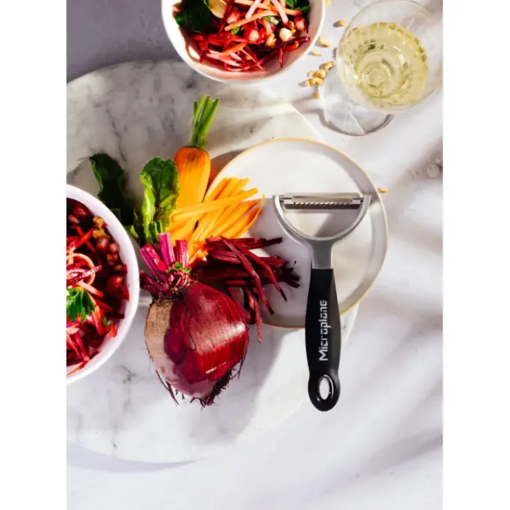 MICROPLANE Éplucheur à Julienne en Y Specialty Noir Sale