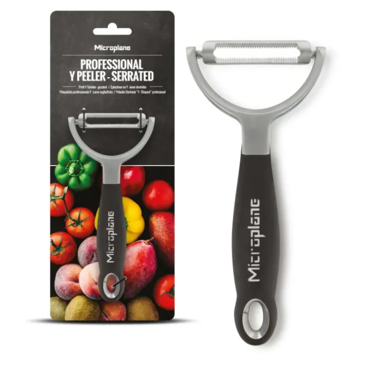 MICROPLANE Éplucheur en Y Lame Dentelée Specialty Clearance