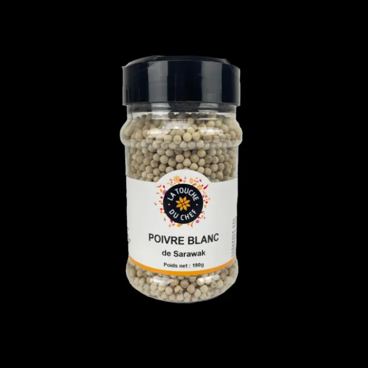 LA TOUCHE DU CHEF Poivre Blanc Sarawak 190 g Outlet