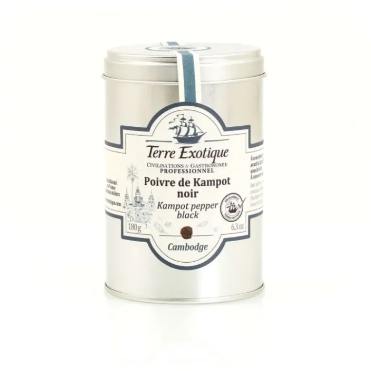 TERRE EXOTIQUE Poivre Noir de Kampot 180 g Outlet