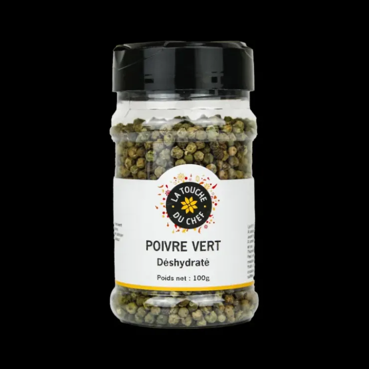 LA TOUCHE DU CHEF Poivre Vert Déshydraté 100 g Outlet