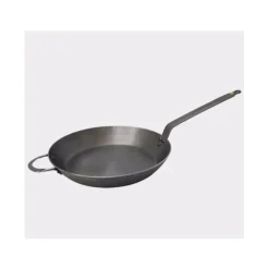 DE BUYER Poêle Ø 32 cm (avec anse) Minéral B Element - Poêles en Fer Sale