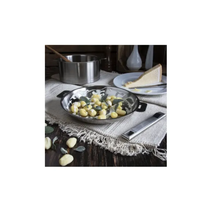 CRISTEL Poêle Ø 24 cm Strate Amovible Inox Outlet