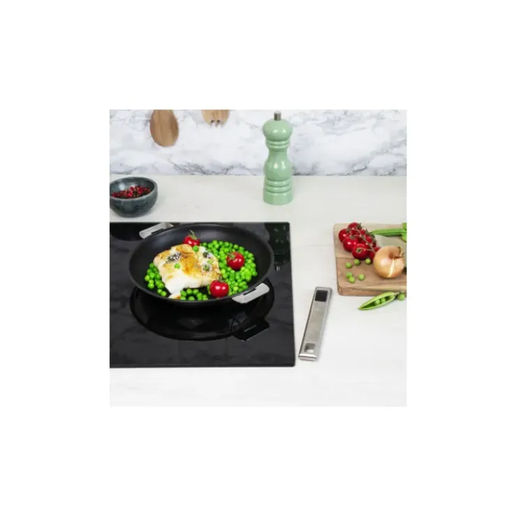 CRISTEL Poêle Ø 30 cm Strate Amovible Inox Exceliss Best