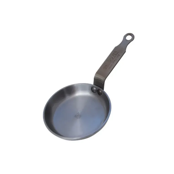 DE BUYER Poêle à Blinis Ø 12 cm Minéral B Element - Poêles en Fer Hot