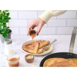 DE BUYER Poêle à Crêpes Anti Adhésive Ø 26 cm Choc Intense Hot