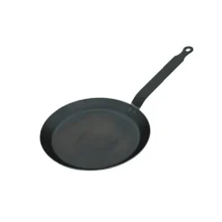 DE BUYER Poêle à Crêpes Tôle Bleue Ø 20 cm Outdoor Discount