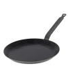 DE BUYER Poêle à Crêpes Tôle Bleue Ø 24 cm Outdoor New