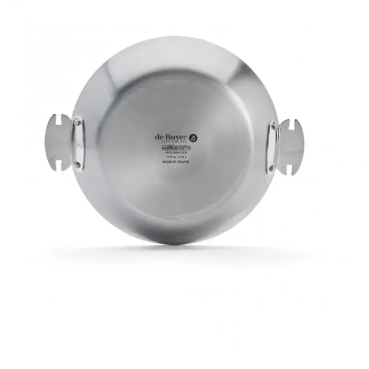 DE BUYER Poêle à Frire Inox Amovible Ø 24 cm Alchimy Loqy