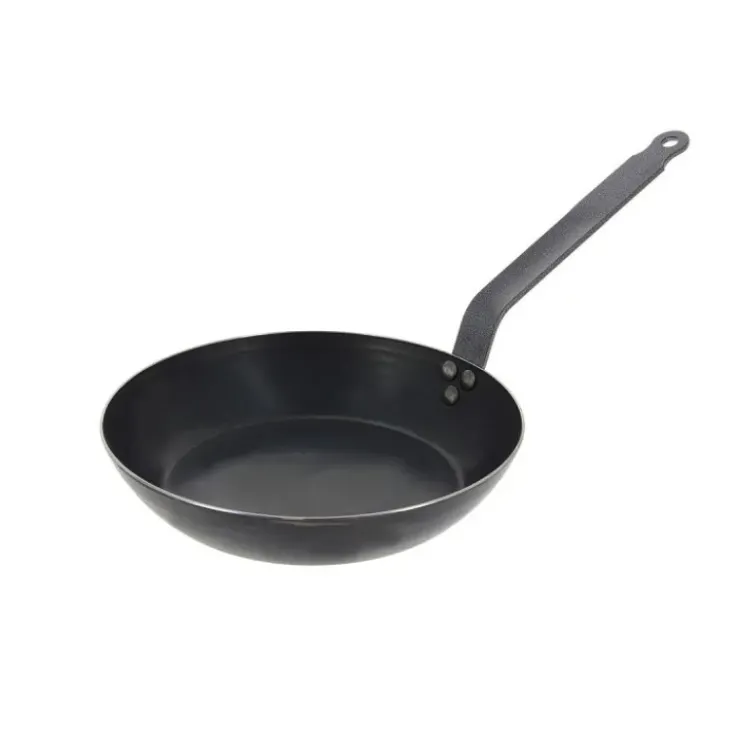 DE BUYER Poêle à Frire Tôle Bleue Ø 24 cm Blue Carbon Best