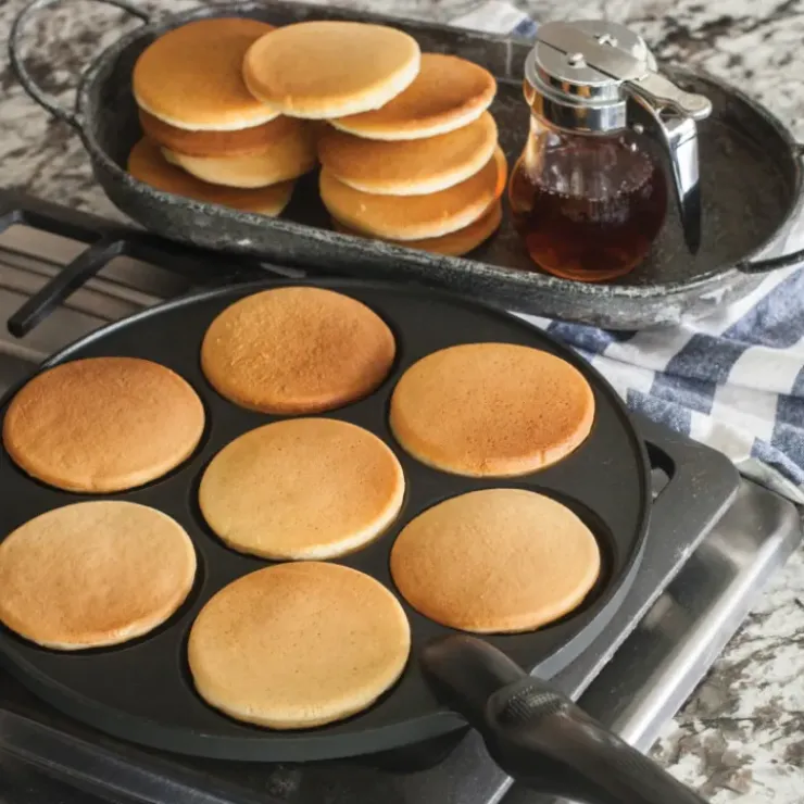 NORDIC WARE Poêle à Pancakes (x7) Fonte d'Aluminium Hot