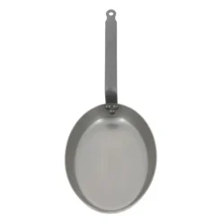 DE BUYER Poêle à Poisson Carbone Plus 40 cm, Ovale, , Tôle Acier Online