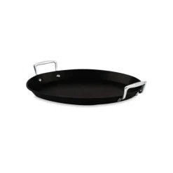 LE CREUSET Poêle à Poisson Ovale 25,5x40 cm Anti-Adhérente Les Forgées Best