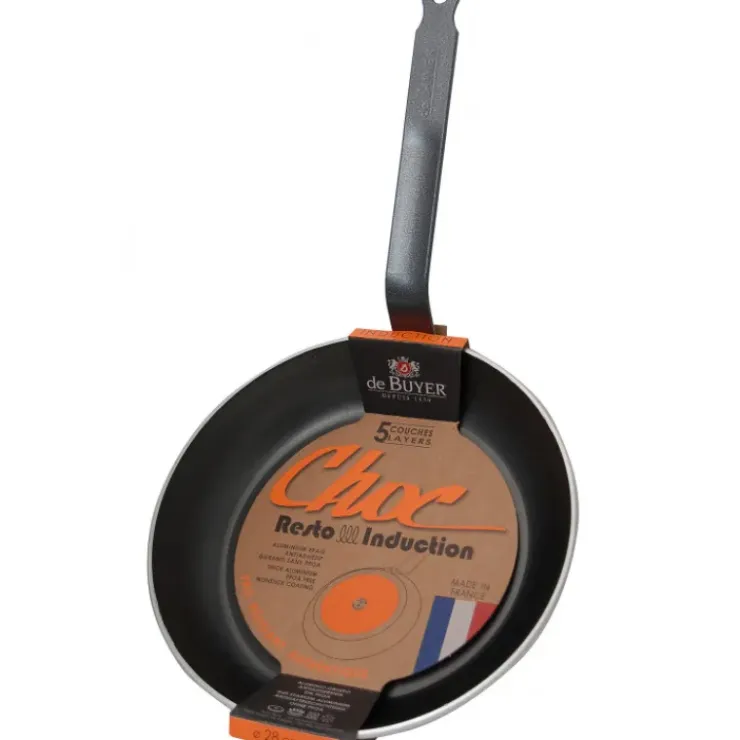 DE BUYER Poêle Antiadhésive ø32 cm Choc Resto Induction