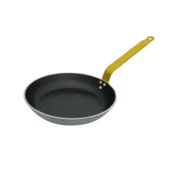 DE BUYER Poêle Antiadhésive ø24 cm HACCP Jaune Choc Resto Induction Outlet