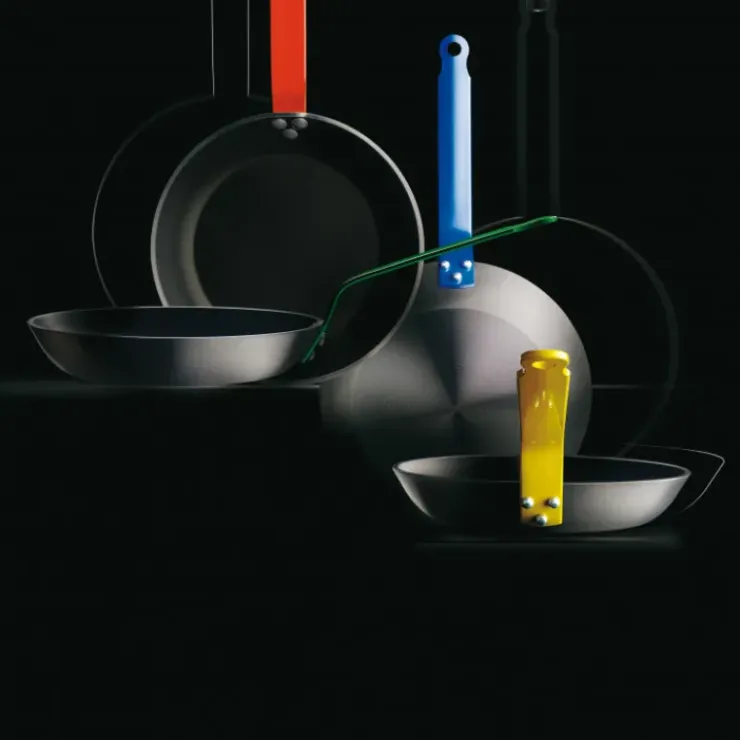 DE BUYER Poêle Antiadhésive ø28 cm HACCP Bleu Choc Resto Induction New