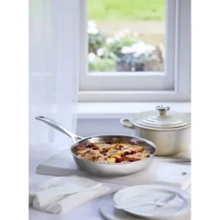 LE CREUSET Poêle Inox 30 cm Signature
