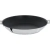 CRISTEL Poêle Mutine Ø 20 cm Manche Amovible Anti-Adhésive Inox Hot