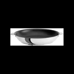 CRISTEL Poêle Mutine 28 cm Manche Amovible Antiadhésive Inox