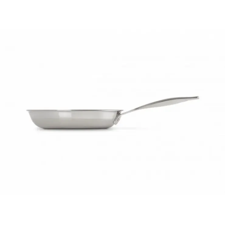 LE CREUSET Poêle Profonde en Inox Anti-Adhésif 20 cm