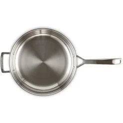 LE CREUSET Poêle Profonde Inox 28 cm New