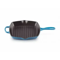 LE CREUSET Poêle Skillet Carré 26 cm Azur New