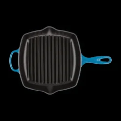 LE CREUSET Poêle Skillet Carré 26 cm Azur New