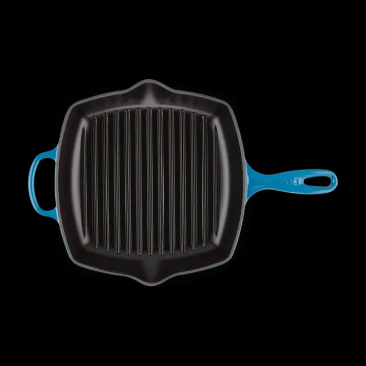 LE CREUSET Poêle Skillet Carré 26 cm Azur New
