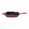 LE CREUSET Poêle Skillet Carré 26 cm Cerise Hot