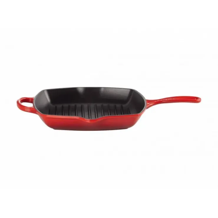 LE CREUSET Poêle Skillet Carré 26 cm Cerise Hot