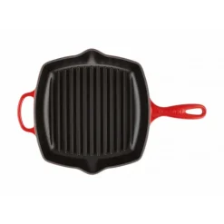 LE CREUSET Poêle Skillet Carré 26 cm Cerise Hot