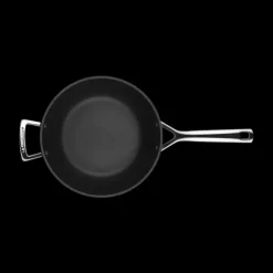 LE CREUSET Poêle Wok 26 cm Anti-Adhérente Les Forgées Online
