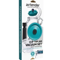 AIRTENDER Pompe Sous-Vide avec 3 Couvercles pour Bocaux Discount