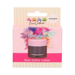 FUNCAKES Poudre comestible Aubergine 1,5 g