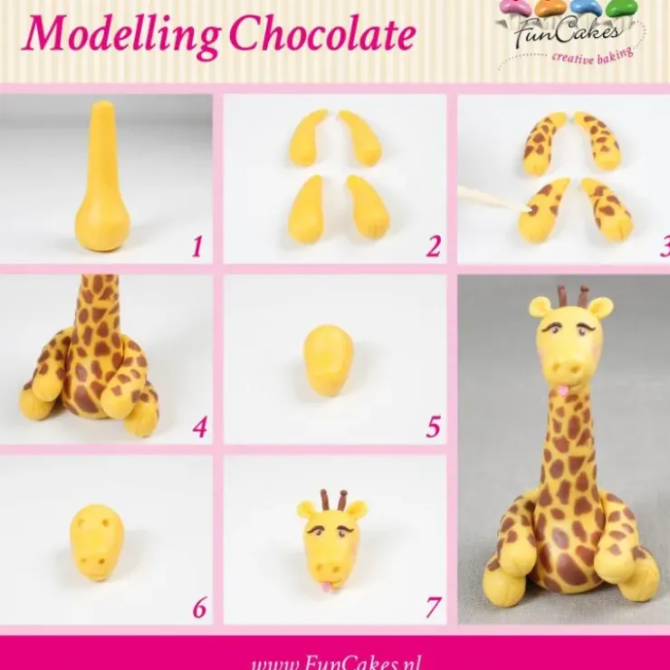 FUNCAKES Poudre comestible Chocolat au lait 1,5 g Discount