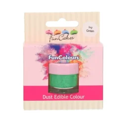 FUNCAKES Poudre comestible Vert plante 1,5 g New